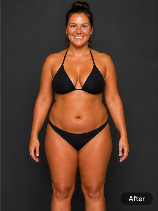 Maximum Impact - After spray tan