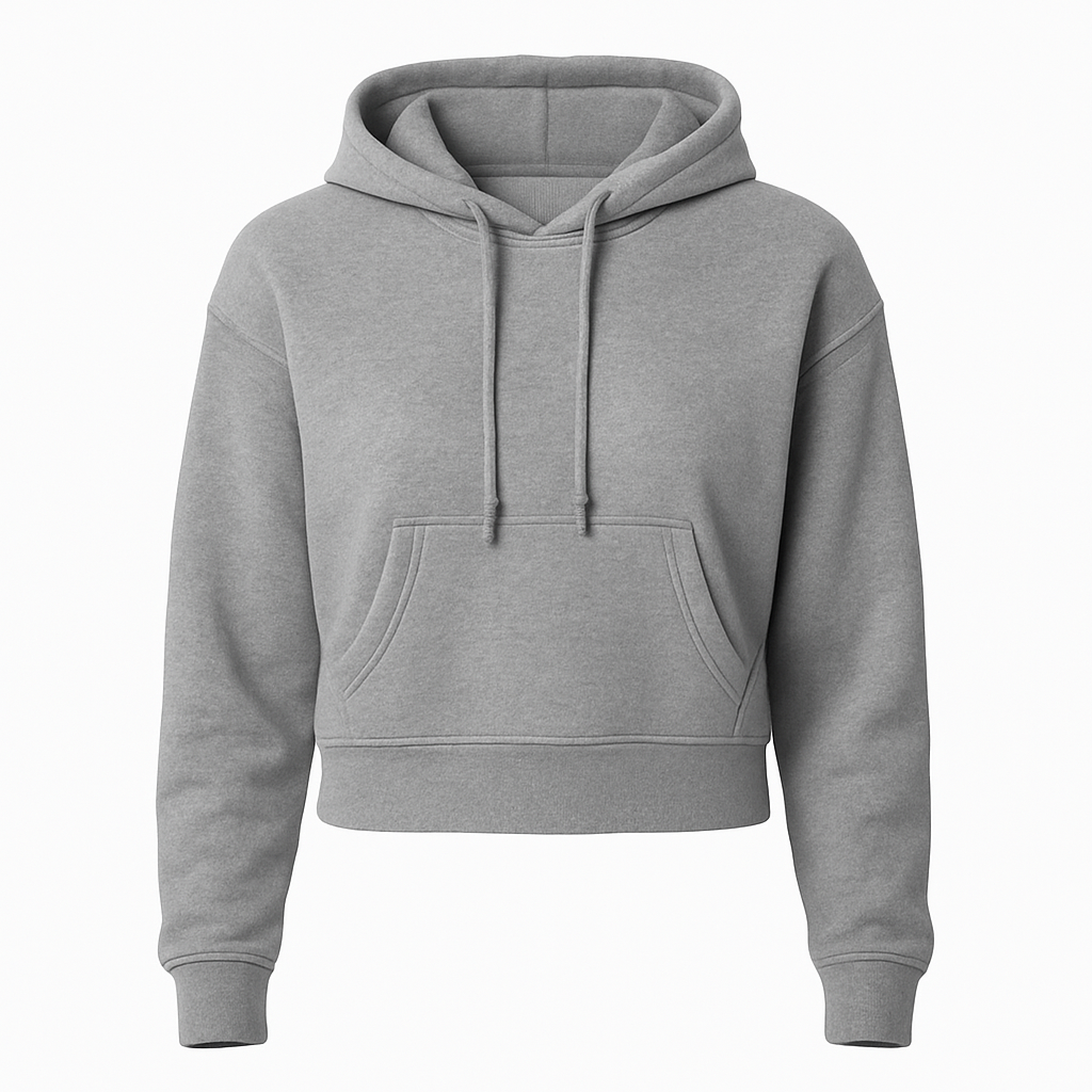Bella + Canvas B7502 Women's Cropped Hoodie