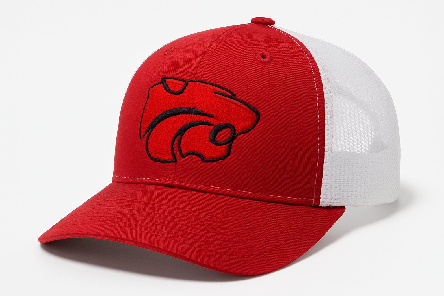 Splendora Wildcats trucker hat mockup